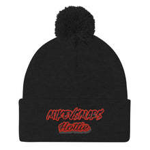 Load image into Gallery viewer, Mvm Hottie rojo Pom-Pom Beanie
