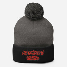 Load image into Gallery viewer, Mvm Hottie rojo Pom-Pom Beanie
