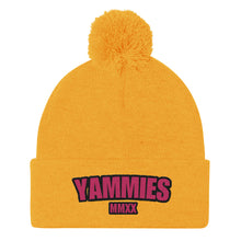 Load image into Gallery viewer, YAMMIES Big logo Pom-Pom Beanie
