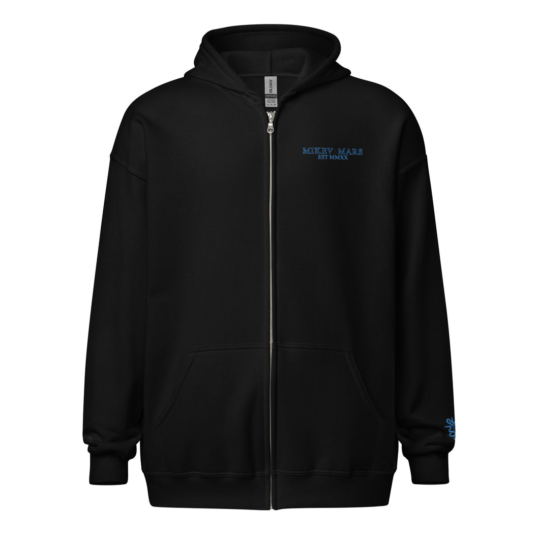 Mvm Bleu Unisex heavy blend zip hoodie