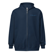 Load image into Gallery viewer, Mvm Bleu Unisex heavy blend zip hoodie
