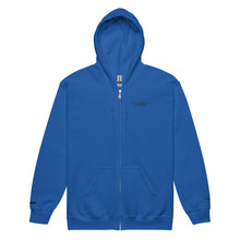 Load image into Gallery viewer, Mvm Bleu Unisex heavy blend zip hoodie
