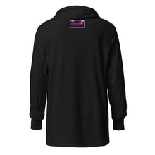 Load image into Gallery viewer, Power Circle Hooded long-sleeve tee
