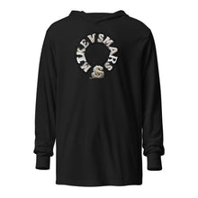 Load image into Gallery viewer, Power Circle Hooded long-sleeve tee
