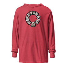 Load image into Gallery viewer, Power Circle Hooded long-sleeve tee
