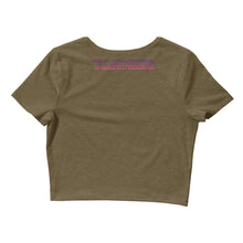 Load image into Gallery viewer, YAMMIES Peach Women’s Crop Tee
