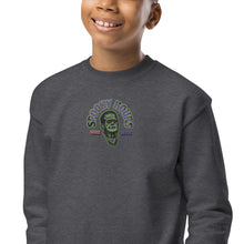 Load image into Gallery viewer, Spooky Hours Youth crewneck sweatshirt
