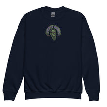 Load image into Gallery viewer, Spooky Hours Youth crewneck sweatshirt
