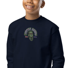 Load image into Gallery viewer, Spooky Hours Youth crewneck sweatshirt
