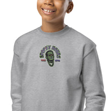 Load image into Gallery viewer, Spooky Hours Youth crewneck sweatshirt
