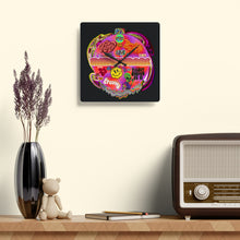 Load image into Gallery viewer, Mars Trippy Time Acrylic Wall Clock
