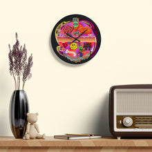 Load image into Gallery viewer, Mars Trippy Time Acrylic Wall Clock
