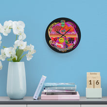 Load image into Gallery viewer, Mars Trippy Time Acrylic Wall Clock
