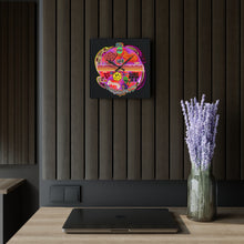 Load image into Gallery viewer, Mars Trippy Time Acrylic Wall Clock
