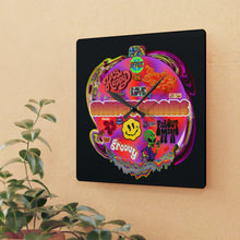 Load image into Gallery viewer, Mars Trippy Time Acrylic Wall Clock
