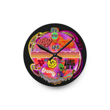 Load image into Gallery viewer, Mars Trippy Time Acrylic Wall Clock
