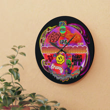 Load image into Gallery viewer, Mars Trippy Time Acrylic Wall Clock
