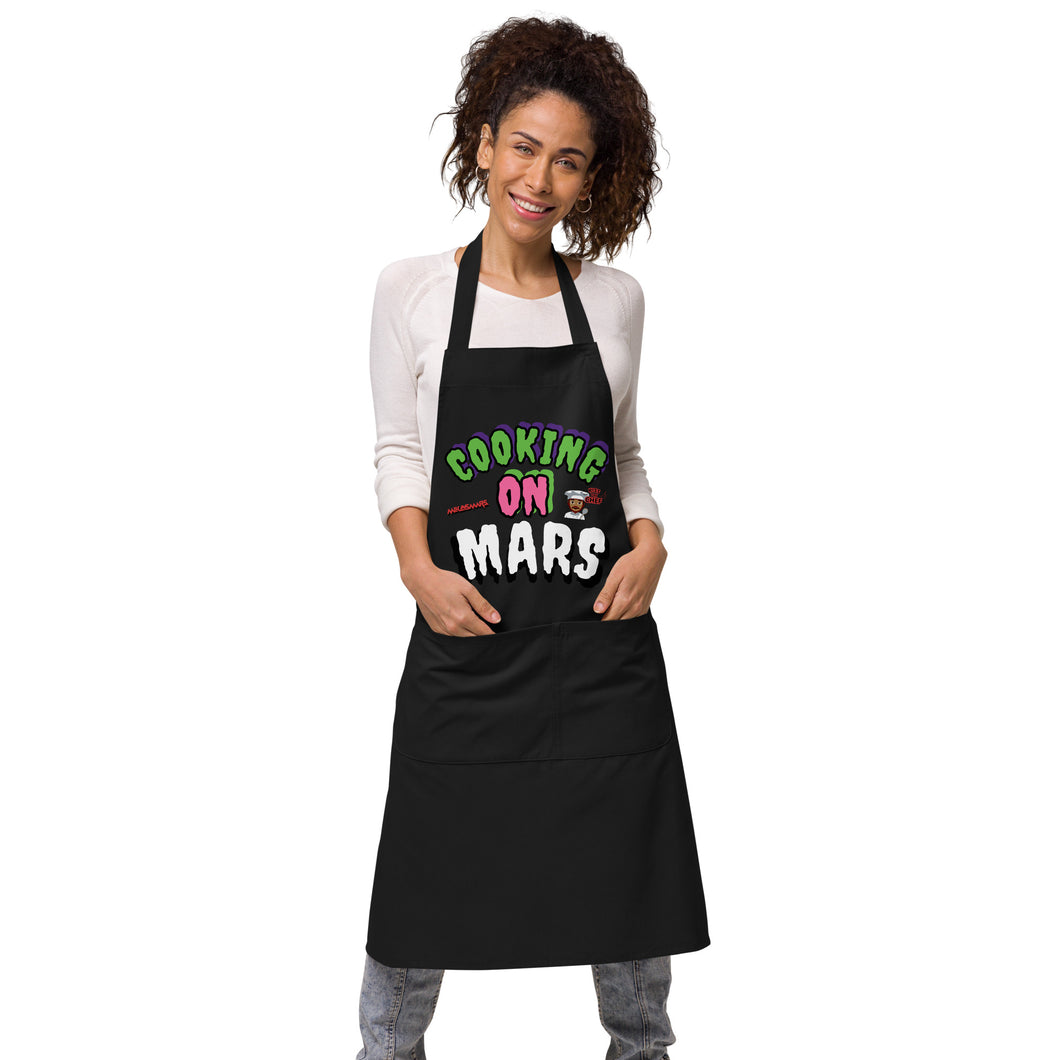 Cooking On Mars Cooking Apron Unisex