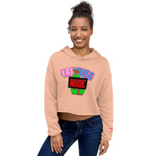 Load image into Gallery viewer, YAMMIES Nude Crop Hoodie
