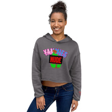 Load image into Gallery viewer, YAMMIES Nude Crop Hoodie
